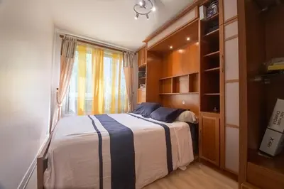 Un ou plusieurs lits dans un hébergement de l'établissement Welcome chez Zouzou Paris XV