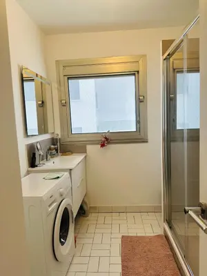 Salle de bains dans l'établissement Seine-Side Haven