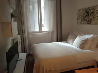 Un ou plusieurs lits dans un hébergement de l'établissement Beautiful stay in Paris