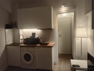 Cuisine ou kitchenette dans l'établissement Beautiful stay in Paris