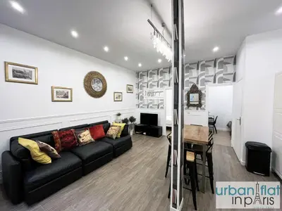 Coin salon dans l'établissement Urban Flat 101 - Maire