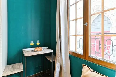Plan de l'établissement Cozy studio in the beautiful Marais
