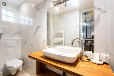 Salle de bains dans l'établissement Amazing apartment - 1BR 4P - Bastille