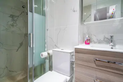 Salle de bains dans l'établissement Paris Center Loft