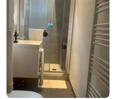 Salle de bains dans l'établissement Appartement Paris Expo Porte de Versailles