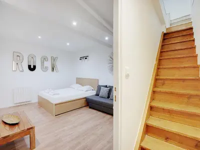 Un ou plusieurs lits dans un hébergement de l'établissement Beautiful Apartment - 6P-Auteuil Saint Cloud