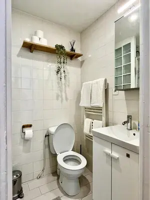 Salle de bains dans l'établissement Maison duplex, 2 chambres, terrasse en rooftop