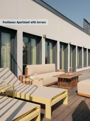 Balcon ou terrasse dans l'établissement Edgar Suites Hameau - Porte de Versailles