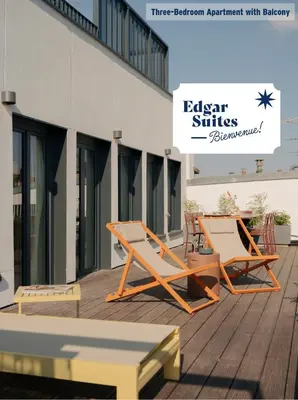 Plan de l'établissement Edgar Suites Hameau - Porte de Versailles