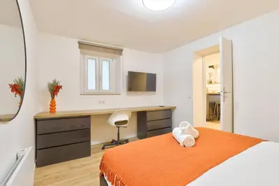 Un ou plusieurs lits dans un hébergement de l'établissement GuestReady - Charming Parisian stay in Salpêtrière