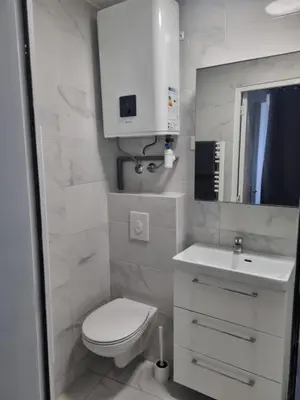Salle de bains dans l'établissement Chambre privée - Vue Tour Eiffel