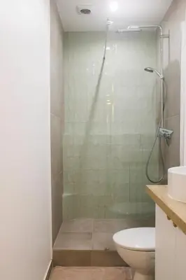Salle de bains dans l'établissement Charming apartment in the heart of the 18th
