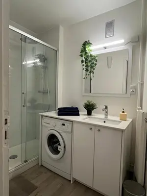 Salle de bains dans l'établissement studio Horizon