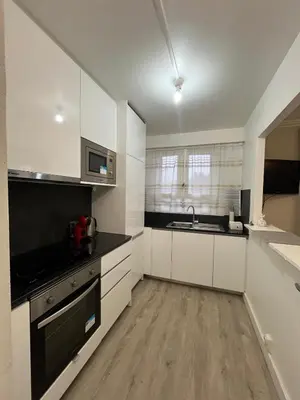 Cuisine ou kitchenette dans l'établissement studio Horizon