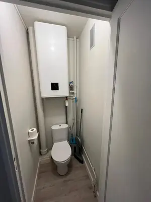 Salle de bains dans l'établissement studio Horizon