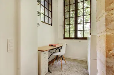 Plan de l'établissement Loft avec terrasse au coeur du Marais