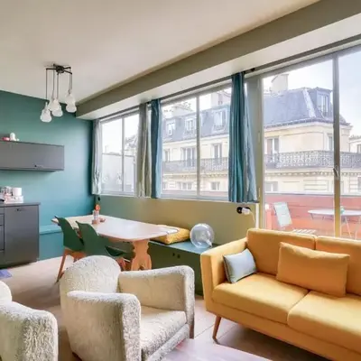 1BR Flat with Balcony near the Eiffel Tower