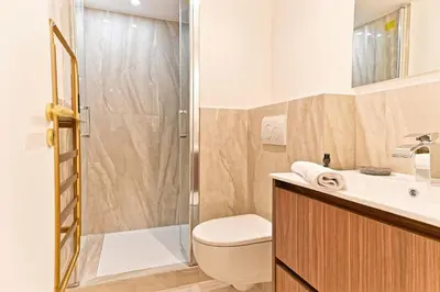 Salle de bains dans l'établissement Residence Galeries Lafayette by Studio Prestige