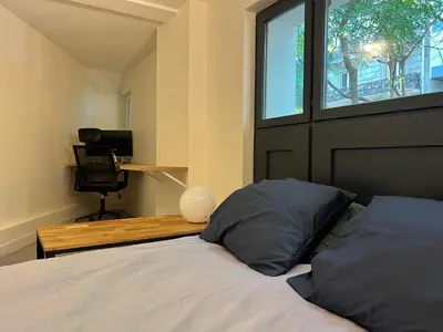 Un ou plusieurs lits dans un hébergement de l'établissement Etage Meynadier