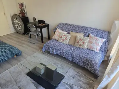 Coin salon dans l'établissement Bellamina