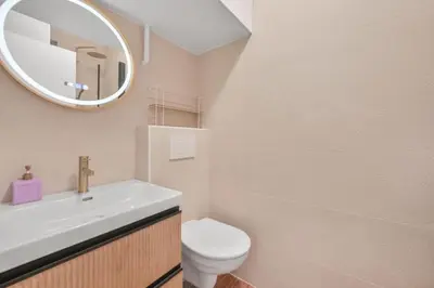 Salle de bains dans l'établissement Charming appartment marais