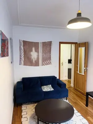 Coin salon dans l'établissement Stylish and bright apartment 35m2 Paris 11ème