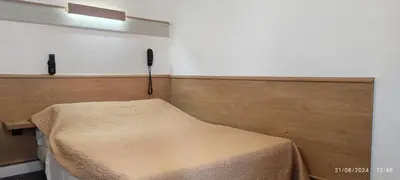 Un ou plusieurs lits dans un hébergement de l'établissement Hôtel Résidence Saint Ouen