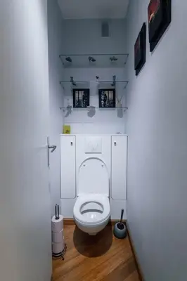 Salle de bains dans l'établissement Le Rétro-Chic - T2 raffinée - Balcon & Métro M12