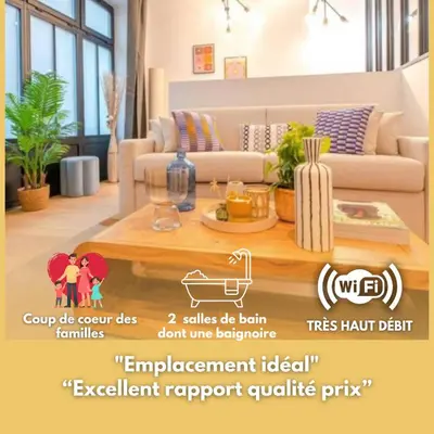 Plan de l'établissement Perfect apartment - Marais II