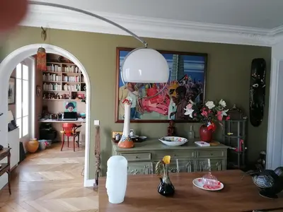 Plan de l'établissement Bel appartement Hausmannien au centre de Paris