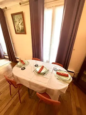 Plan de l'établissement Appartement Tour Eiffel Chapu