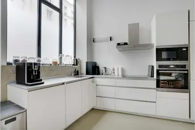 Cuisine ou kitchenette dans l'établissement Duplex Loft Montmartre -18th