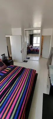 Un ou plusieurs lits dans un hébergement de l'établissement Paris en hauteur