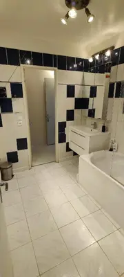 Salle de bains dans l'établissement Paris en hauteur