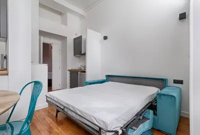 Un ou plusieurs lits dans un hébergement de l'établissement MyKeypers - Stylish & Luxury LOFT 6P - Arc de Triomphe