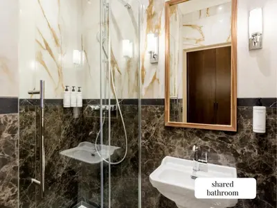 Salle de bains dans l'établissement Merveil - Signature Suite - Champs Elysees - Alfred
