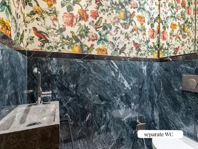 Salle de bains dans l'établissement Merveil - Signature Suite - Champs Elysees - Alfred