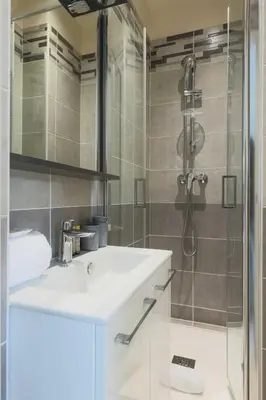 Salle de bains dans l'établissement Studio 2P Roland Garros Parc des