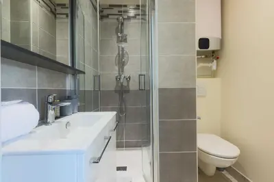 Salle de bains dans l'établissement Studio 2P Roland Garros Parc des