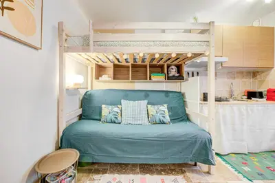 Plan de l'établissement Petit appartement cosy quartier branché entre Bastille et Nation