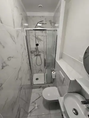 Salle de bains dans l'établissement Studio Grand Rex