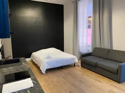 Coin salon dans l'établissement Studio Grand Rex