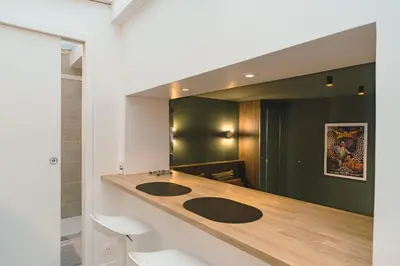 Plan de l'établissement Mini Loft Buttes Chaumont