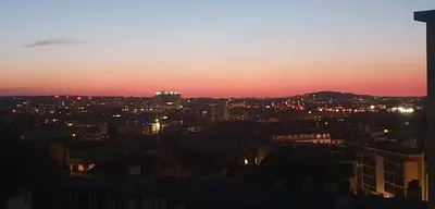 Lever ou coucher de soleil vu de l'appartement ou à proximité