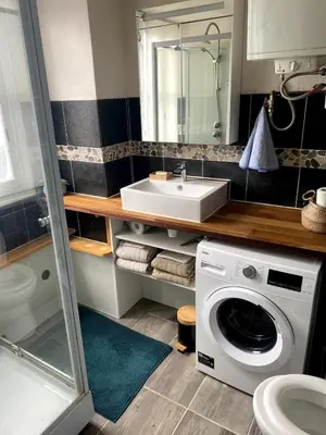 Salle de bains dans l'établissement Cozy 2-Room Flat at Boucicaut