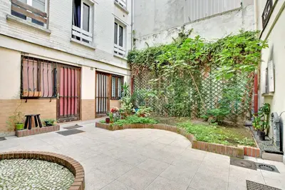 Jardin de l'établissement Cosy Nest - 2P - The 16th arrondissement