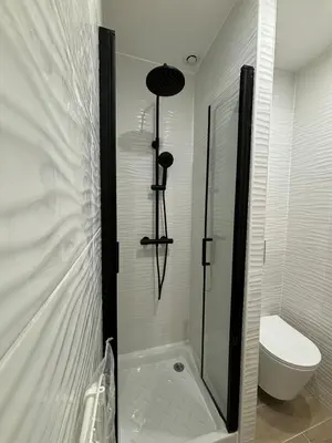 Salle de bains dans l'établissement Studio Luxe Paris