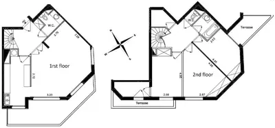 Plan de l'établissement GuestReady - Charming Family Duplex with a terrace