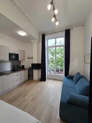 Cuisine ou kitchenette dans l'établissement Studio Opera