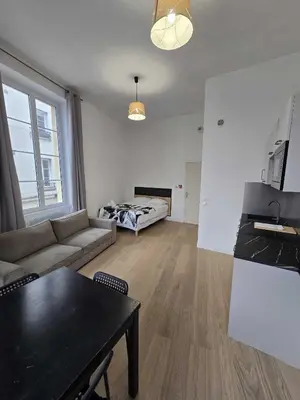 Coin salon dans l'établissement Studio Grands Boulevards